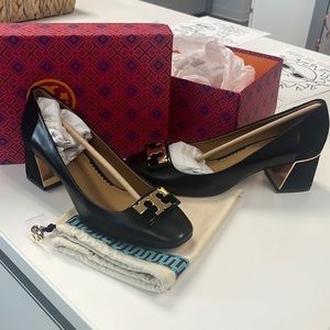 Brand New Tory Burch Black Pumps